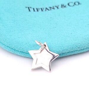 Rare Tiffany & Co. Sterling Silver Super Star Small Charm Pendant